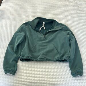 Lululemon Brushed Softstreme Ribbed Half Zip size 4